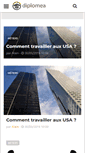 Mobile Screenshot of diplomea.fr